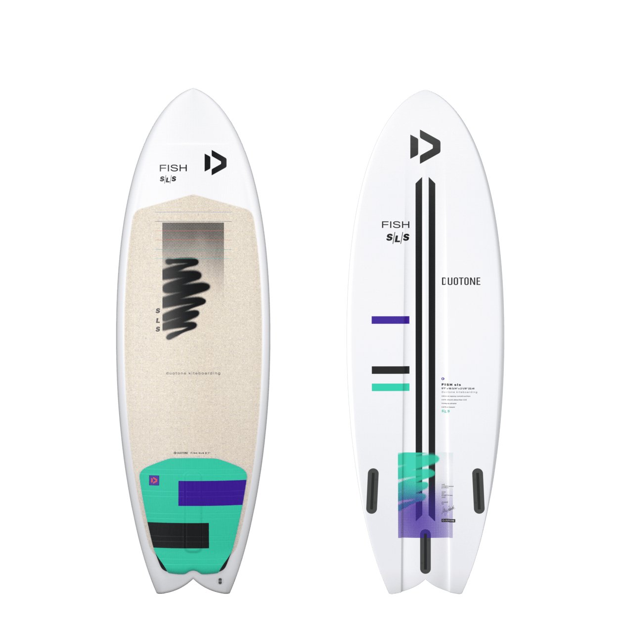 Duotone Fish SLS 2024 - Worthing Watersports - 9010583125572 - Surfboards - Duotone Kiteboarding