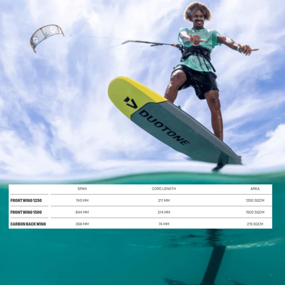 Duotone Foil Set Complete SLS Surf 2023 - Worthing Watersports - 9010583193939 - Foil - Duotone Kiteboarding