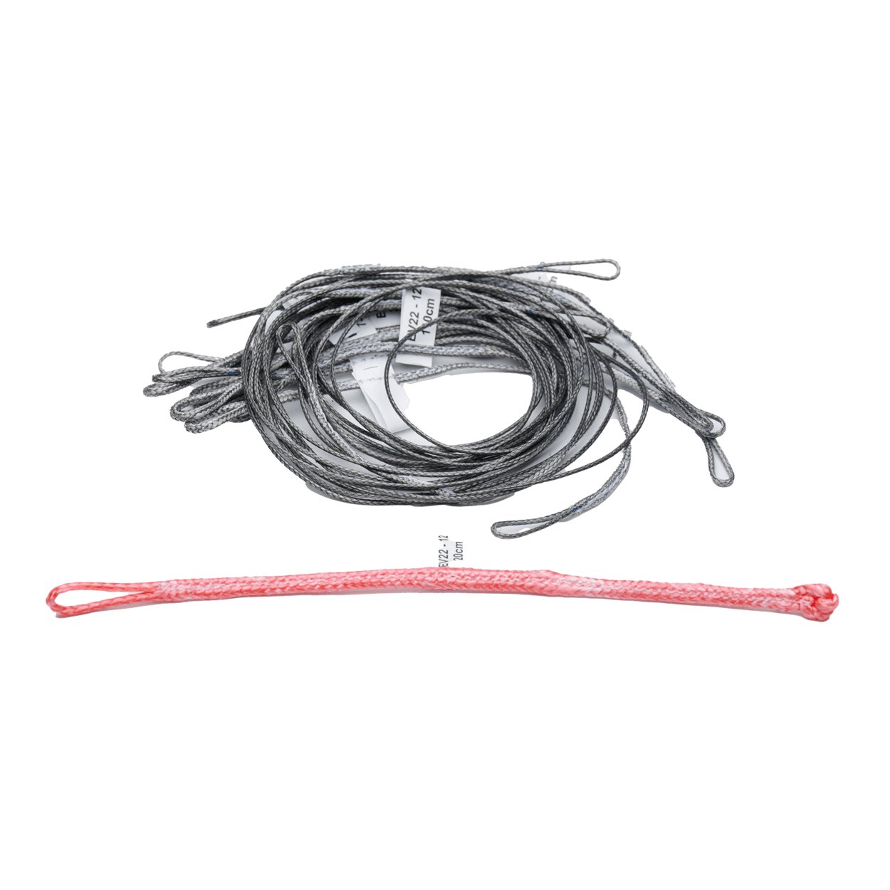 Duotone Front Bridle Evo left/red (SS22-onw) 2023 - Worthing Watersports - 9010583125411 - Spareparts - Duotone Kiteboarding