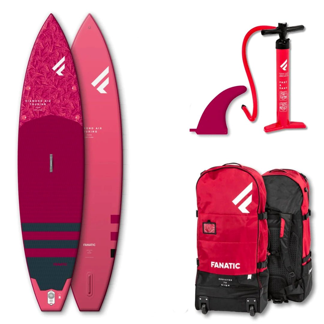 Fanatic Diamond Air Touring 2022 - Worthing Watersports - 9008415922901 - SUP Inflatables - Fanatic SUP