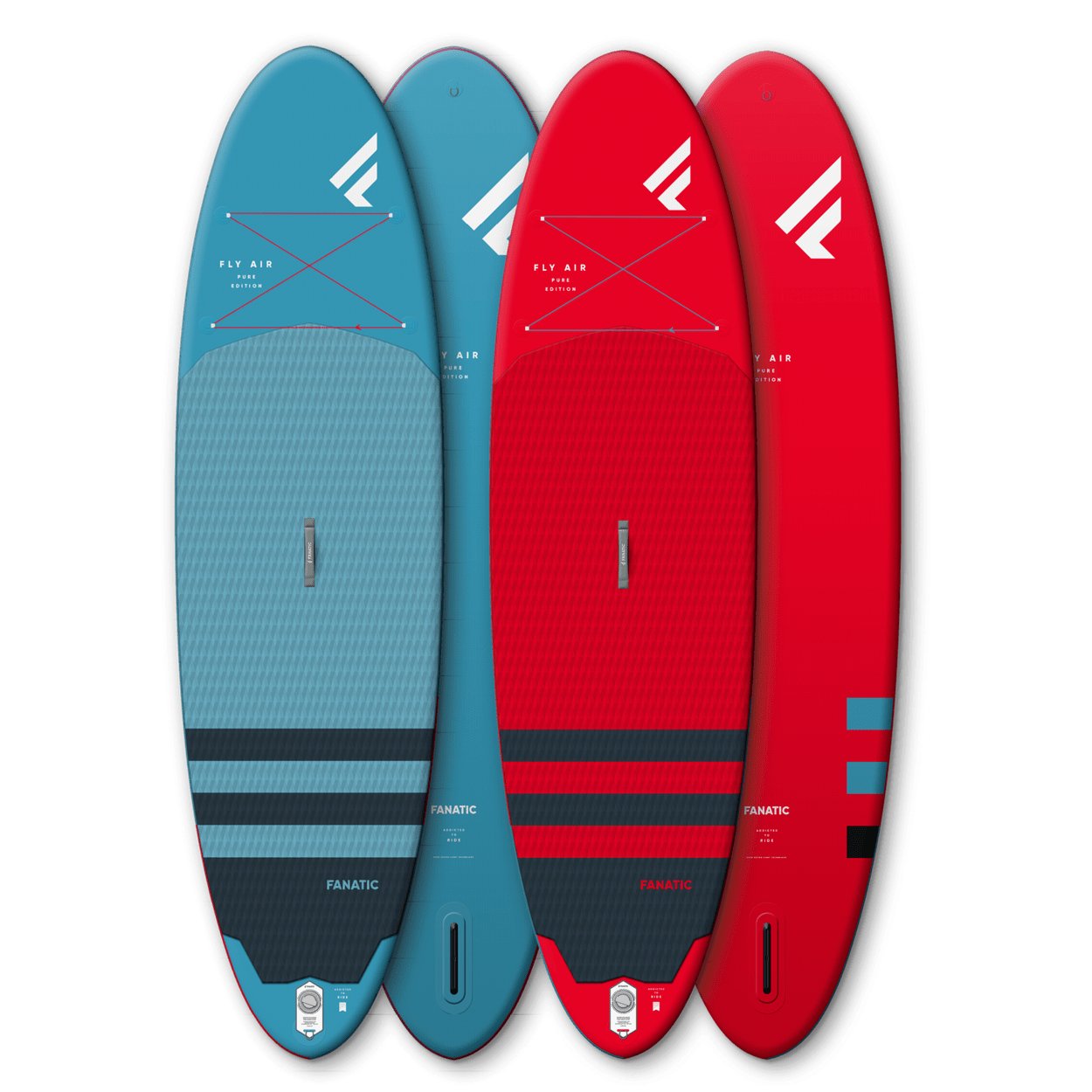 Fanatic Fly Air 2022 (Red) - Worthing Watersports - 9010583015781 - SUP Inflatables - Fanatic SUP