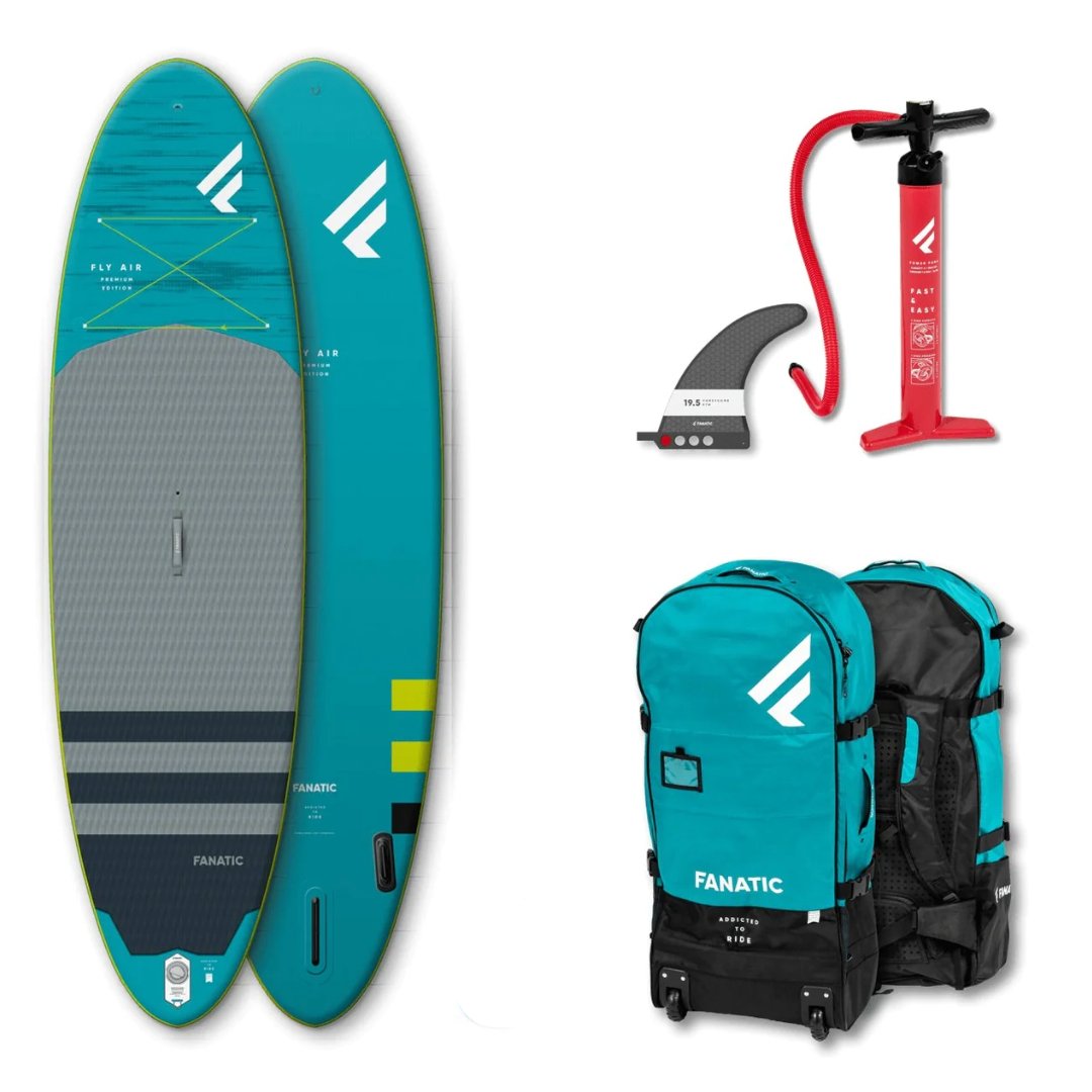 Fanatic Fly Air Premium 2022 - Worthing Watersports - 9008415922819 - SUP Inflatables - Fanatic SUP