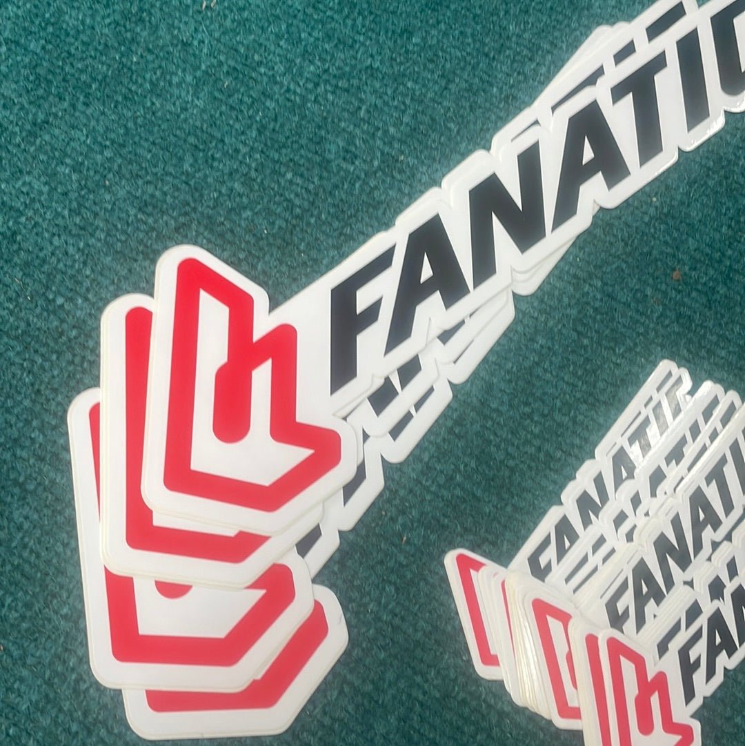 Fanatic Stickers - Worthing Watersports - Decorative Stickers - Fanatic