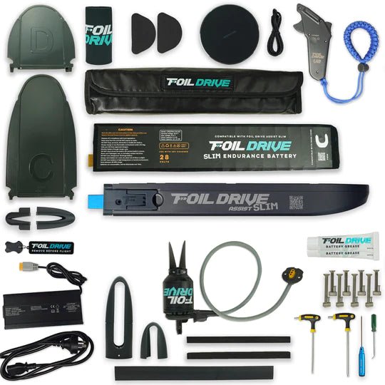 Foil Drive Assist Slim Complete Kit - Worthing Watersports - Foil Sets Complete - Foil Drive