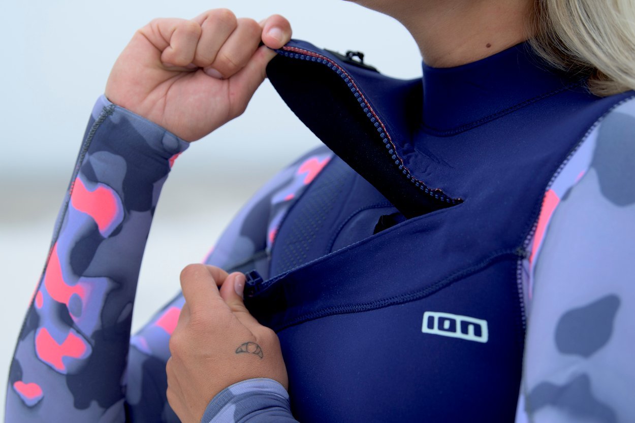 ION Amaze Amp 5/4 Front Zip 2022 - Worthing Watersports - 9010583057828 - Wetsuits - ION Water