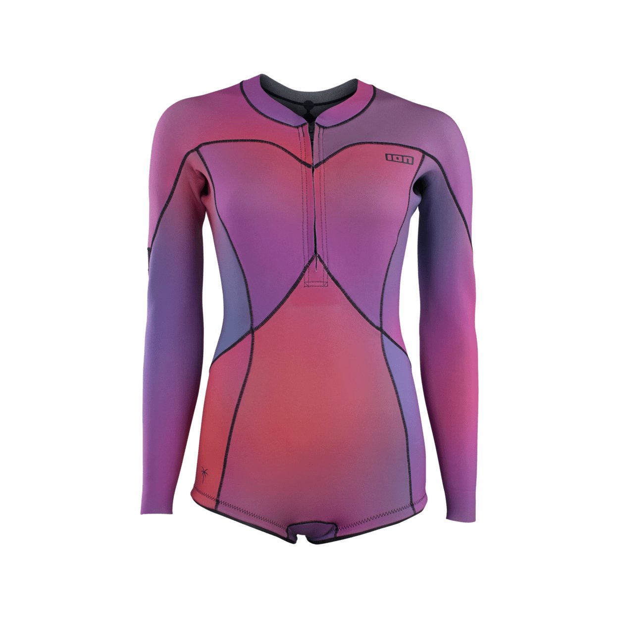 ION Amaze Hot Shorty 1.5 LS Front Zip 2023 - Worthing Watersports - 9010583091235 - Wetsuits - ION Water