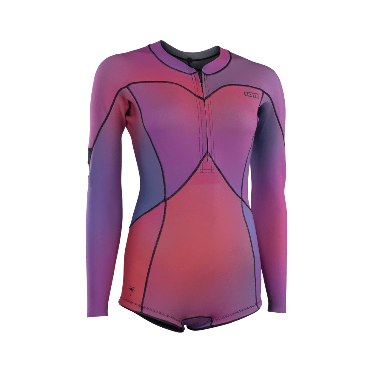 ION Amaze Hot Shorty 1.5 LS Front Zip 2023 - Worthing Watersports - 9010583091235 - Wetsuits - ION Water