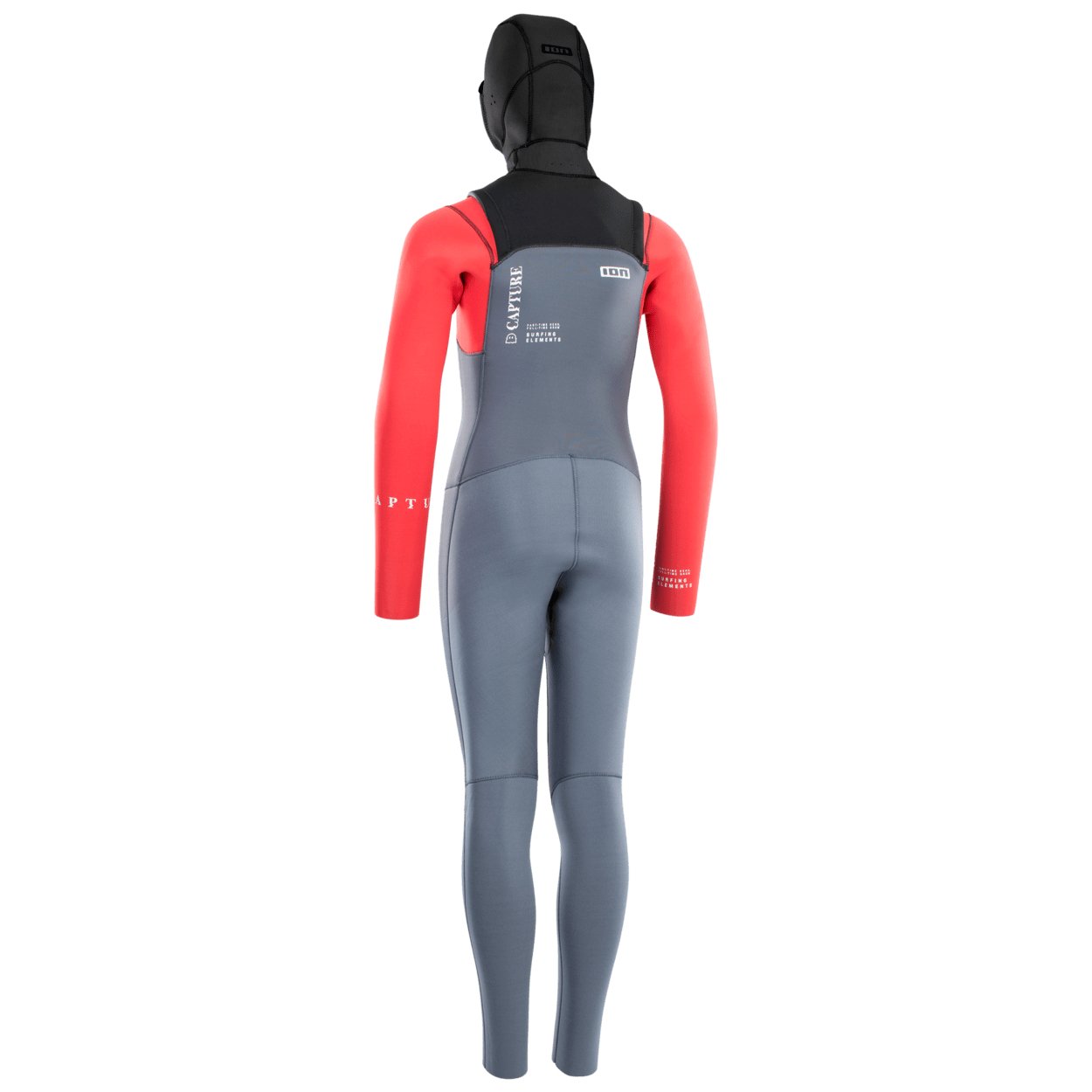 ION Capture 6/5 Hood Front Zip 2022 - Worthing Watersports - 9008415952564 - Wetsuits - ION Water