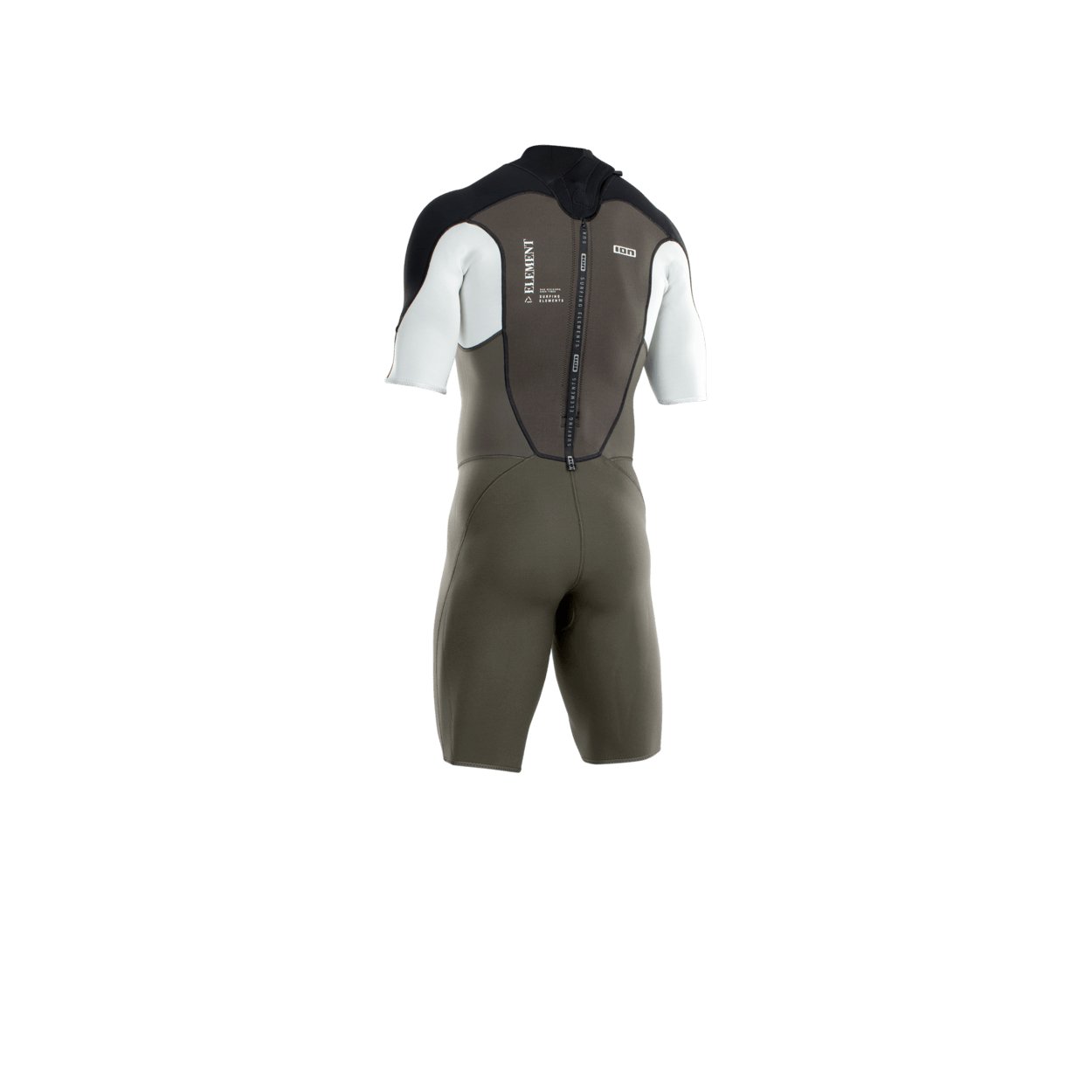 ION Men Wetsuit Element 2/2 Shorty Shortsleeve Back Zip 2022 - Worthing Watersports - 9008415951697 - Wetsuits - ION Water