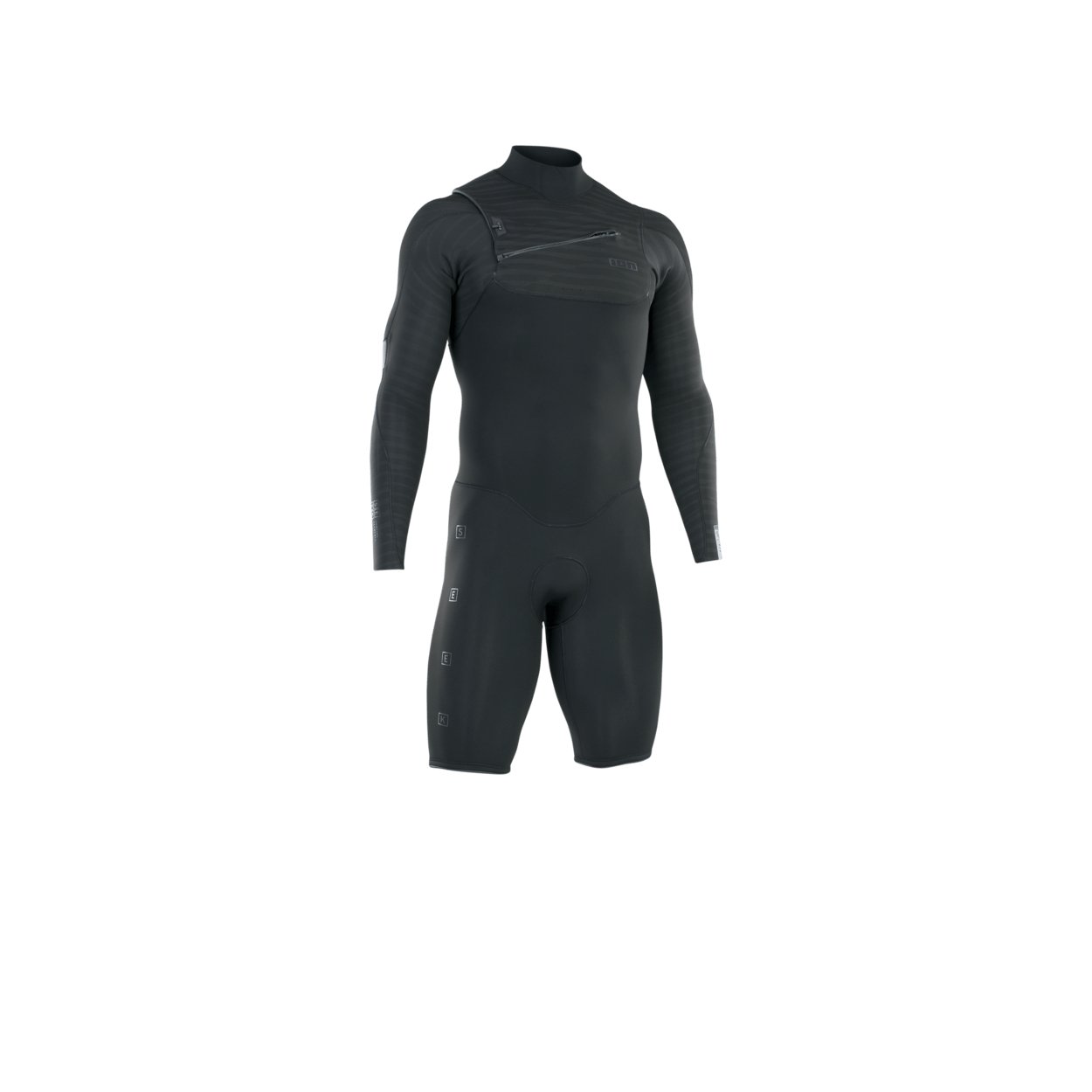 ION Men Wetsuit Seek Core 3/2 Shorty Longsleeve Front Zip 2024 - Worthing Watersports - 9010583087122 - Wetsuits - ION Water