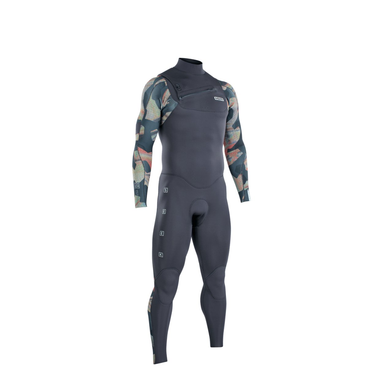 ION Seek Core 3/2 Front Zip 2022 - Worthing Watersports - 9010583057132 - Wetsuits - ION Water