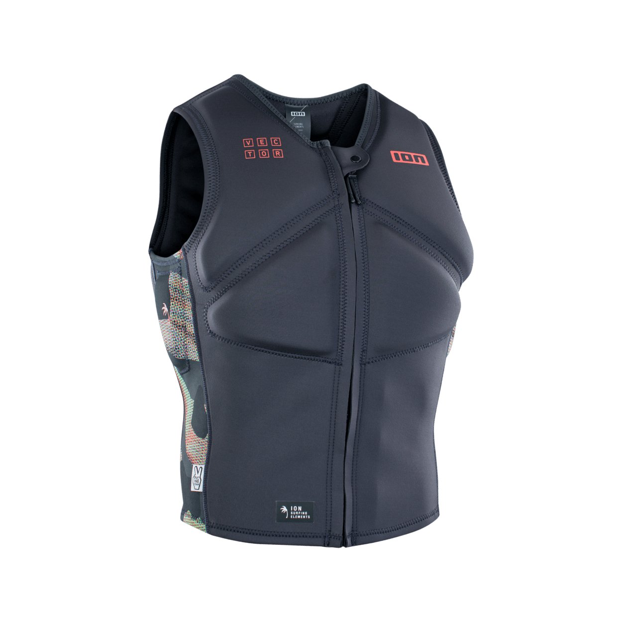 ION Vector Vest Core Front Zip 2024 - Worthing Watersports - 9010583051499 - Protection - ION Water