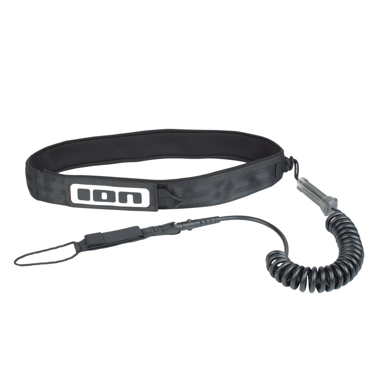 ION Wing / SUP Leash Core Coiled Hip Safety 2022 - Worthing Watersports - 9010583074788 - Accessories - ION Water