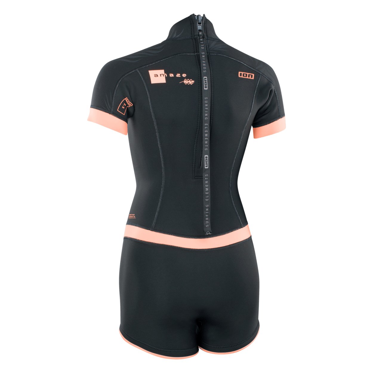ION Women's Amaze Shorty 2.5 SS Back Zip Wetsuit 2022 - Worthing Watersports - 9010583058184 - Wetsuits - ION Water