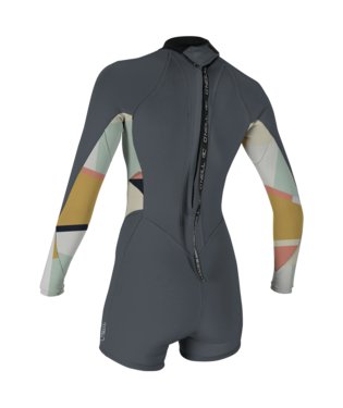 O'Neill Womens Bahia 2/1 Back Zip L/S Spring - Worthing Watersports - Wetsuits - O'Neill