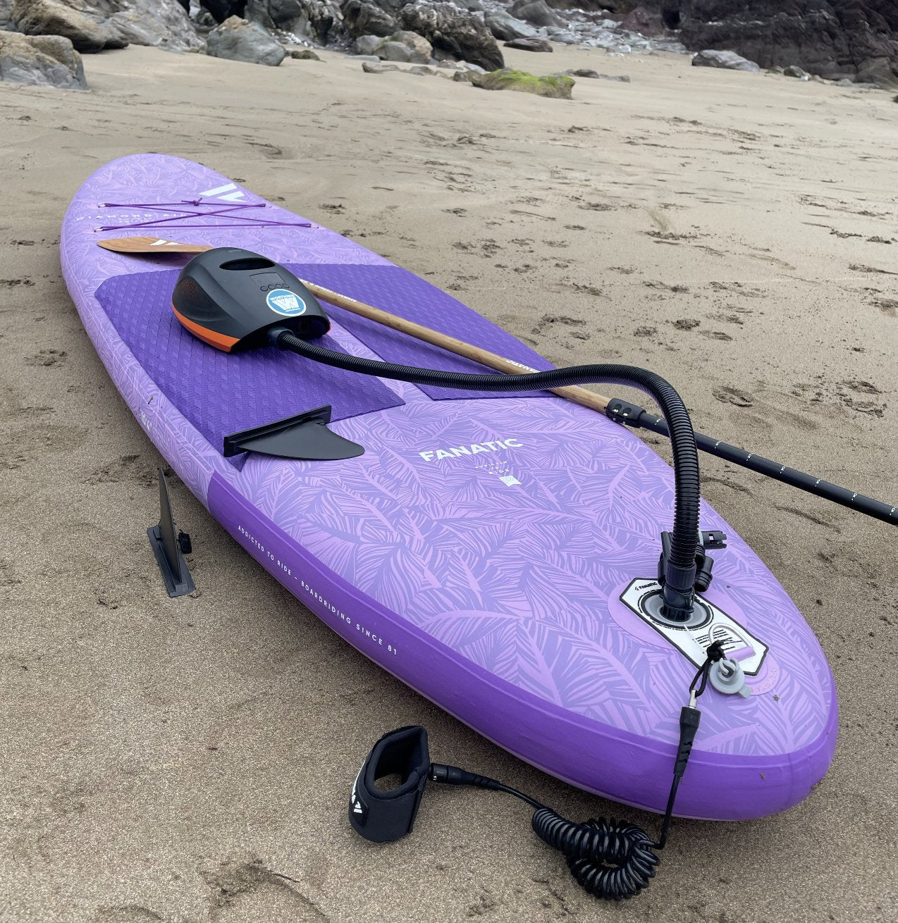 Outdoor Master Orca 20psi Battery Powered Electric Stand Up Paddle iSUP, wing, Kite and Kayak pump - Worthing Watersports - Pumps - Outdoor Master