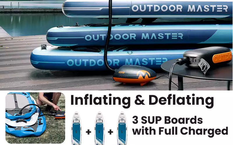 Outdoor Master Power Bank for Electric Sup Pump - Shark - Worthing Watersports - 903871 - Pumps - Outdoor Master
