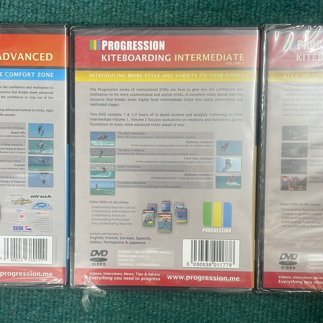Progression Kitesurfing DVD’s - Worthing Watersports - - Worthing Watersports