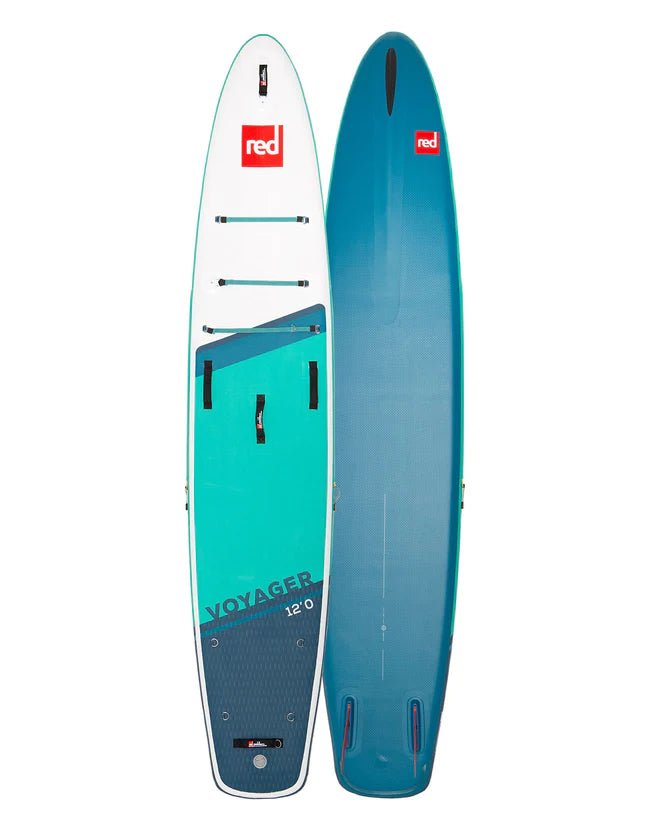 Red Paddle Co. 12'0" VOYAGER MSL INFLATABLE PADDLE BOARD - Worthing Watersports - SUP - Red Paddle Co