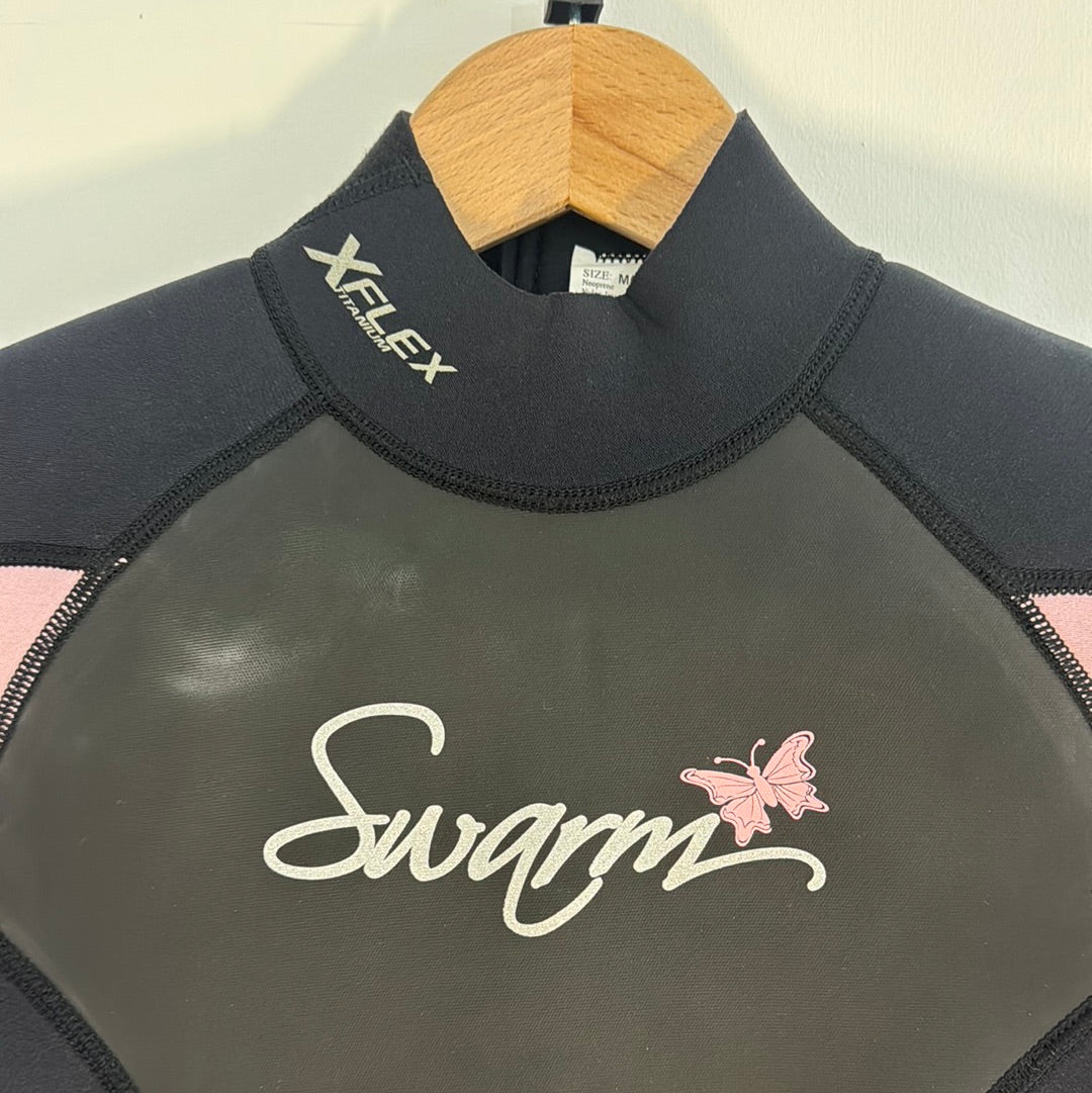 Swam 3/2 shortie Adult women’s medium back zip - Worthing Watersports - Wetsuits - Swarm