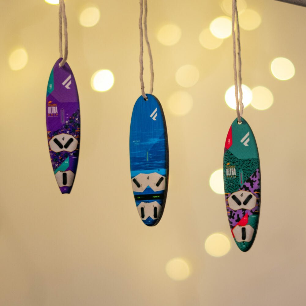 Windsurfing Board Christmas Tree Decorations - Worthing Watersports - SES-LAZ-CC-HB-102 - South East Signage